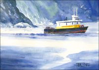 Alaska Tugboat Original Painting