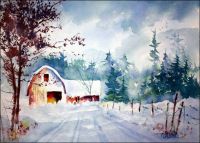 New Snow - Original painting
